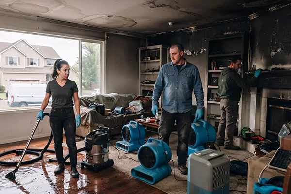 Smoke and Water Damage Restoration Perris