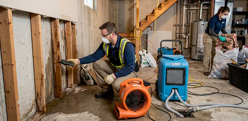 Basement Restoration After Water Damage in Perris