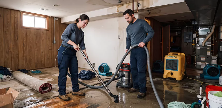 Frozen Pipe Burst Cleanup in Perris