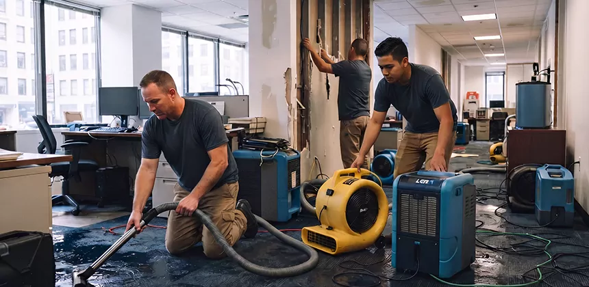 Emergency Commercial Water Damage Repair in Perris