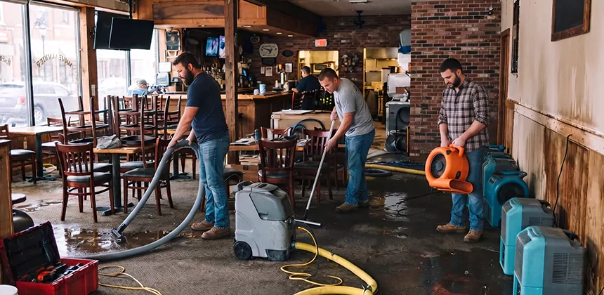 Emergency Commercial Water Damage Restoration in Perris