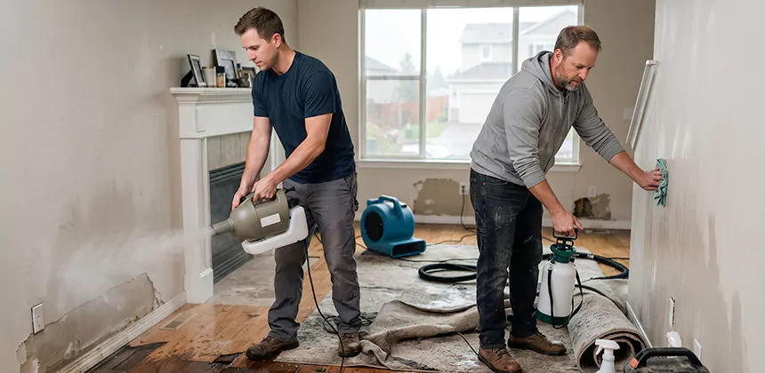 Post-Flood Sanitizing and Deodorizing in Perris